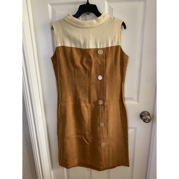 Vintage 1950s Sears Roebuck Dress Single Stitch With Serval Zipper Must Have - Picture 5 of 6